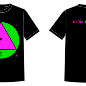 .orbix t-shirt [pink, green, & black]